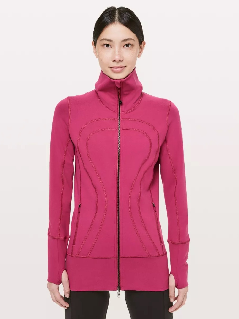 Women’s Lululemon In Stride Jacket in Violet Red (Hot Pink), Size 6